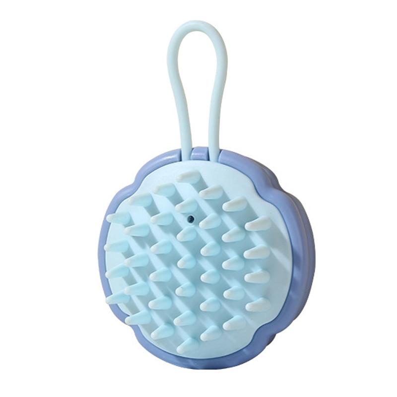 Gentle Kids Silicone Scalp Massage Shampoo Brush With Hangable Comb 6