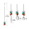 Crystal Hanging Decor Set DIY Bead Pendant For Home Wedding Car 2