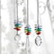 Crystal Hanging Decor Set DIY Bead Pendant For Home Wedding Car 3