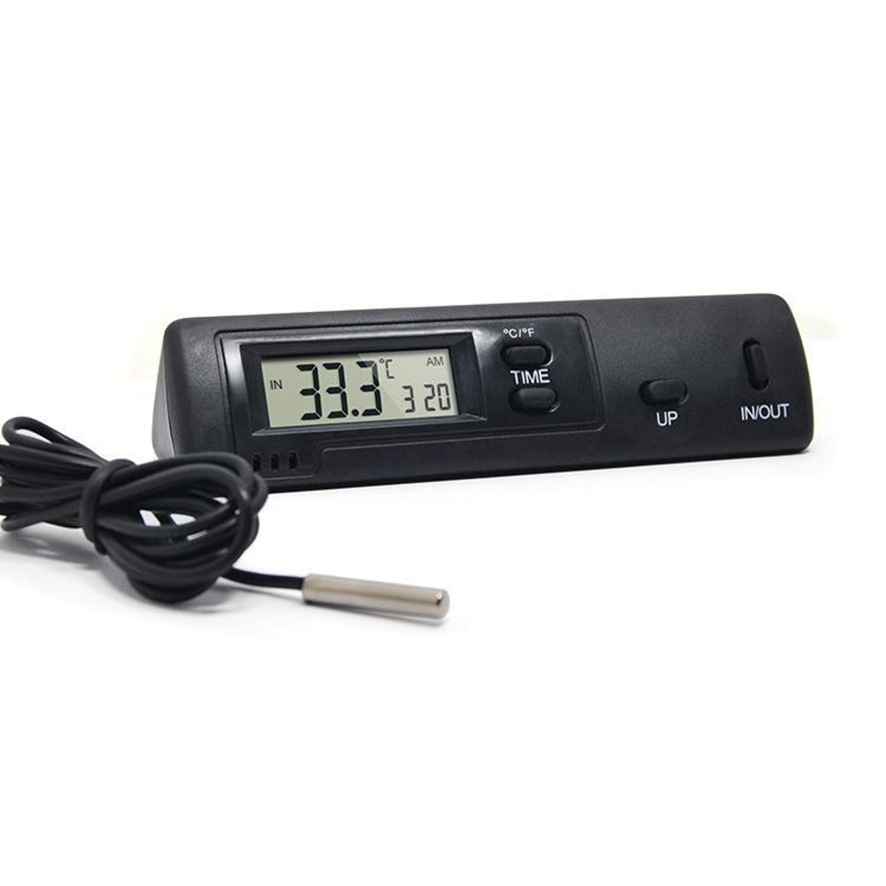 Smart Dual Display Indoor Outdoor Thermometer with Temperature Probe