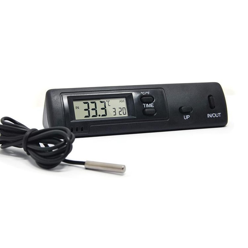 Smart Dual Display Indoor Outdoor Thermometer with Temperature Probe