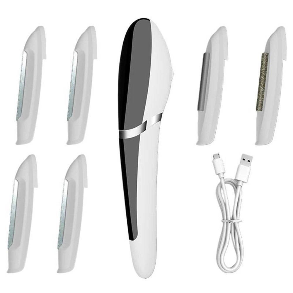 Premium Rechargeable LED Electric Facial Hair Remover & Eyebrow Trimmer