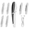 Premium Rechargeable LED Electric Facial Hair Remover & Eyebrow Trimmer
