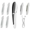 Premium Rechargeable LED Electric Facial Hair Remover & Eyebrow Trimmer