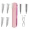 Premium Rechargeable LED Electric Facial Hair Remover Eyebrow Trimmer 10