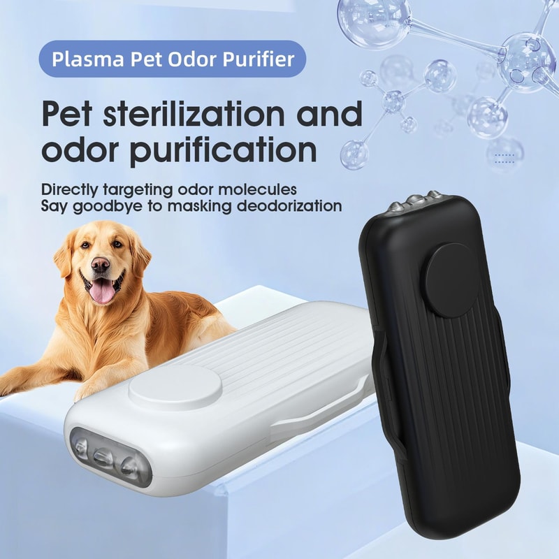 Plasma Pet Odor Purifier & Deodorizer, Portable pet odor eliminator