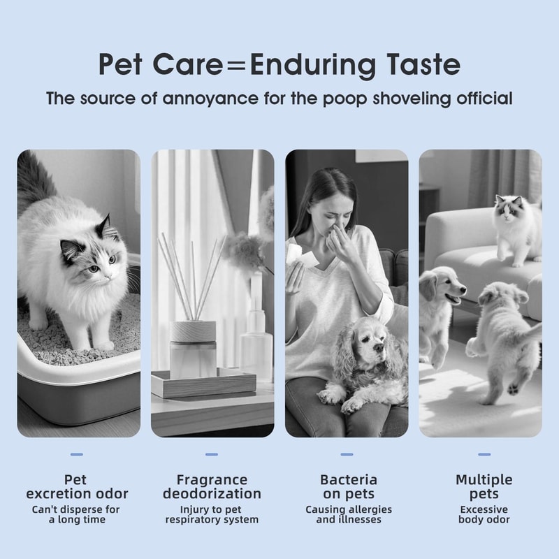 Plasma Pet Odor Purifier & Deodorizer, Portable pet odor eliminator