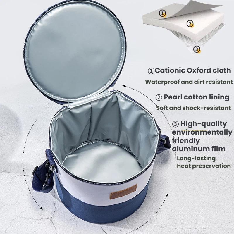 Premium Insulated Picnic & Lunch Cooler Bag with Waterproof Oxford