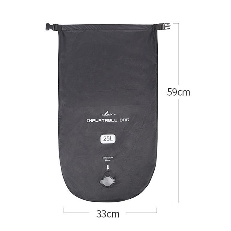 Large Inflatable Waterproof Shopping & Organizer Tote Bag