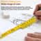 Premium Portable Folding Measuring Ruler Compact Keychain Precision Tool 6