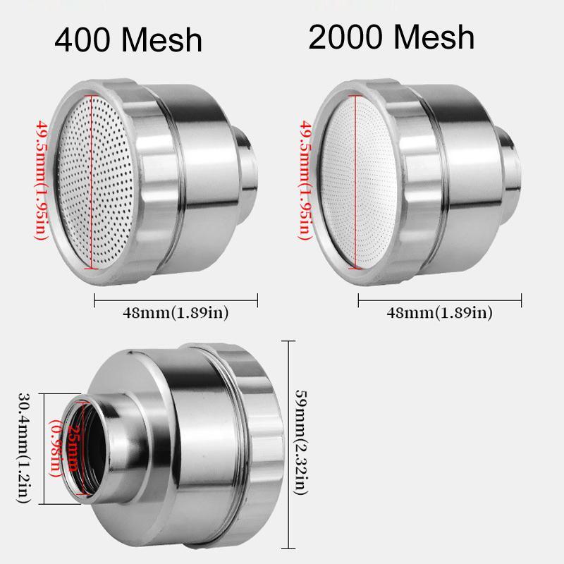 Premium Aluminum Irrigation Garden Sprinkler Head With Fine Mesh Flow Control 2