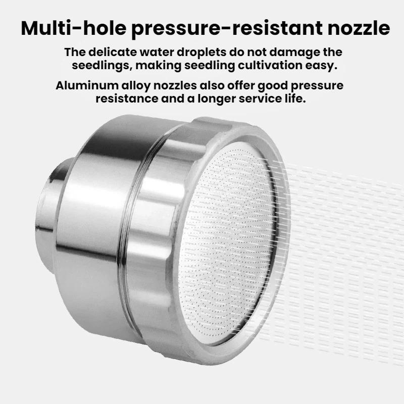 Premium Aluminum Irrigation Garden Sprinkler Head With Fine Mesh Flow Control 3