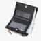 Stylish Women Color Block Compact PU Wallet Slim Leather Card Holder Zipper Purse 3