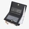 Stylish Women Color Block Compact PU Wallet Slim Leather Card Holder Zipper Purse 3