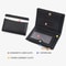 Stylish Women Color Block Compact PU Wallet Slim Leather Card Holder Zipper Purse 4