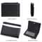 Stylish Women Color Block Compact PU Wallet Slim Leather Card Holder Zipper Purse 5