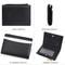Stylish Women Color Block Compact PU Wallet Slim Leather Card Holder Zipper Purse 5