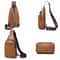 Water Resistant Men Chest Bag Lightweight Crossbody Backpack 1