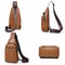 Water Resistant Men Chest Bag Lightweight Crossbody Backpack 1