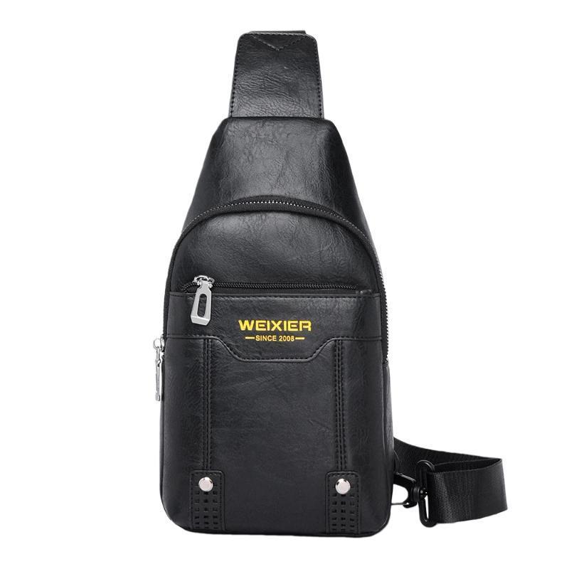 Water Resistant Men Chest Bag Lightweight Crossbody Backpack 13
