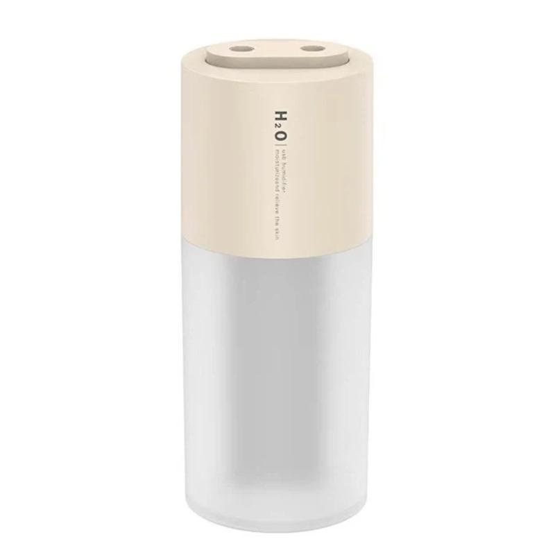Portable Dual Spray USB Humidifier With Night Light 400ml Tank 11