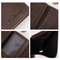 Men Vintage Slim PU Leather Travel Card Holder Wallet Compact Everyday Wallet 5