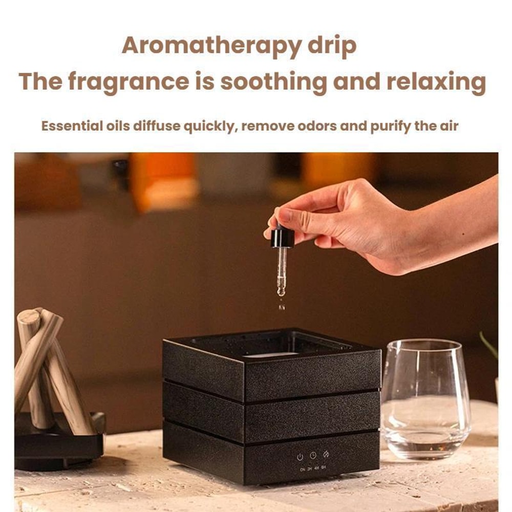 Premium USB Aromatherapy Diffuser Desktop Air Humidifier With Colorful Gradient Flame 1
