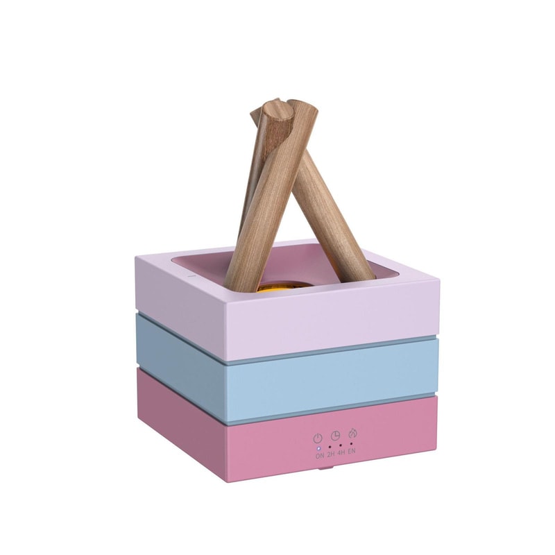 Premium USB Aromatherapy Diffuser Desktop Air Humidifier With Colorful Gradient Flame 9