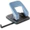 Metal 2 Hole Paper Punch With Ruler Precision Guide 35 Sheet Capacity 1