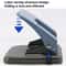 Metal 2 Hole Paper Punch With Ruler Precision Guide 35 Sheet Capacity 5