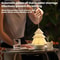 Festive USB Aromatherapy Diffuser Christmas Tree With LED Mood Light Mini Humidifier 5