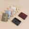 Pearl Chain Women Slim Wallet Compact Card Holder With Zipper Coin Pouch 1