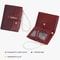 Pearl Chain Women Slim Wallet Compact Card Holder With Zipper Coin Pouch 4