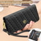 Premium Multifunctional Leather Phone Bag With Lanyard Wrist Strap 2