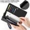 Premium Multifunctional Leather Phone Bag With Lanyard Wrist Strap 6
