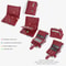 Everyday Compact Chain Wallet For Women PU Leather Card Coin Organizer 3