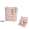 Everyday Compact Chain Wallet For Women PU Leather Card Coin Organizer 7