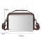 Men Waterproof PU Leather Messenger Bag Large Capacity Commuting Shoulder Bag 8