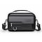 Men Waterproof PU Leather Messenger Bag Large Capacity Commuting Shoulder Bag 9