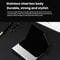 Premium Stainless Steel & Leather Business Card Holder Case