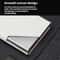 Premium Stainless Steel & Leather Business Card Holder Case
