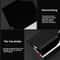 Premium Stainless Steel & Leather Business Card Holder Case