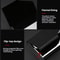 Premium Stainless Steel & Leather Business Card Holder Case