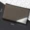 Premium Stainless Steel & Leather Business Card Holder Case