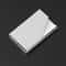 Premium Stainless Steel & Leather Business Card Holder Case