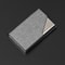 Premium Stainless Steel & Leather Business Card Holder Case