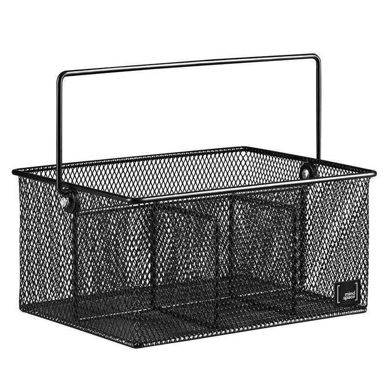 Premium Iron Cutlery & Utensil Organizer Drying Rack with Handles