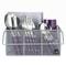 Premium Iron Cutlery & Utensil Organizer Drying Rack with Handles