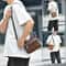 Men Waterproof Minimalist Crossbody Shoulder Bag With Adjustable Strap 0