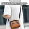 Men Waterproof Minimalist Crossbody Shoulder Bag With Adjustable Strap 1